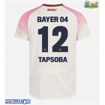 Bayer Leverkusen Edmond Tapsoba #12 Bortedrakt 2025-26 Kortermet